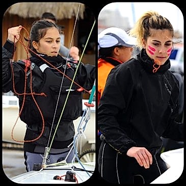 420 Milli Takım Sporcularımız Özlem Irmak Tomak ve Melisa Olcay, Dünya ve Avrupa Şampiyonası’na katılacaklar