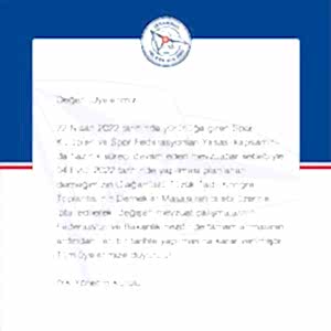 Olağanüstü Tüzük Tadil Kongresi İptal Duyurusu