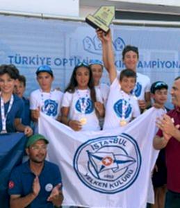 Optimist Türkiye Takım Şampiyonuyuz