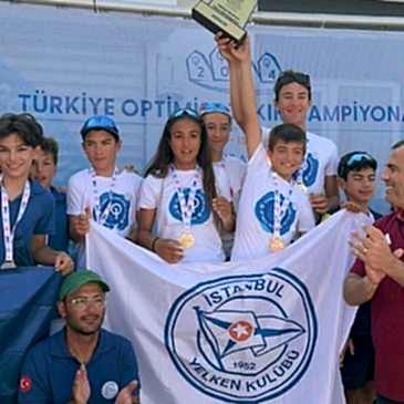 Optimist Türkiye Takım Şampiyonuyuz