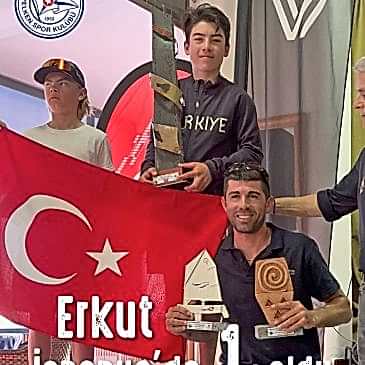 Erkut İspanya’da 1. oldu